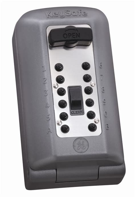 general electric combination locking key box|GE AccessPoint KeySafe Battery.